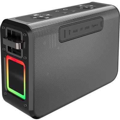 Колонка з мікрофонами Sing-e CQS-S553 караоке колонка портативна Bluetooth колонка 120W бездротова колонка з мікрофонами