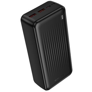 Павербанк 30000мА&middot;г з швидкою зарядкою 22.5Вт BOROFONE BJ80B 2USB + Type-C Чорний