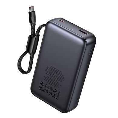 Павербанк 20000 mAh повербанк зі швидкою зарядкою 45W HOCO Q54 power bank повер бенк з кабелем