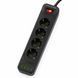 Мережевий подовжувач 6м на 4 розетки + 3USB + Type-C UA Power F24U мережевий фільтр з USB 65687