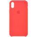 Силіконовий Чохол на iPhone XS Max 6.5" із закритим низом Silicone Case 100% Original Кораловий