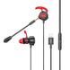 Навушники iphone дротові ігрові з мікрофоном гарнітура REMAX Lightning Gaming Headphone RM-750 Чорний