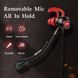 Навушники iphone дротові ігрові з мікрофоном гарнітура REMAX Lightning Gaming Headphone RM-750 Чорний
