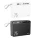 Павербанк повербанк 75000mAh HOCO J94 Overlord Швидка зарядка QC3.0, PD20W 3USB/1Type-C Чорний