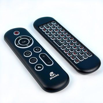 Пульт дистанційного керування з клавіатурою JEQANG JA-513 2.4G та BT. 5.2, RGB Чорний 51749
