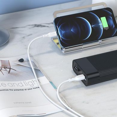 Кабель із швидкою зарядкою Type-C to Lightning Apple BOROFONE BX66 1м/PD 20W Білий