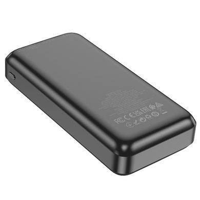 Павербанк повербанк із швидкою зарядкою 20000mAh HOCO J101A 2USB/Type-C, 22.5W Чорний