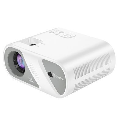 Безпровідний WiFi/Bluetooth проектор HOCO DT1 1280*720P, 2.69", 1.2 м Білий