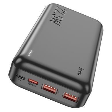 Павербанк повербанк із швидкою зарядкою 20000mAh HOCO J101A 2USB/Type-C, 22.5W Чорний