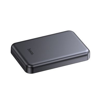 Павербанк з безпровідною зарядкою 5000mAh HOCO J160 Type-C Сірий