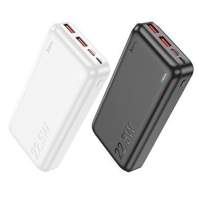 Павербанк повербанк із швидкою зарядкою 20000mAh HOCO J101A 2USB/Type-C, 22.5W Чорний