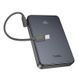 Павербанк 10000mAh зі швидкою зарядкою 22.5W та кабелем Type-C-Type-C HOCO J170 2Type-C, 1USB Сірий