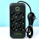 Подовжувач мережевий переноска 2 метри на 6 розеток +4USB+1Type-C UA Power F06U Чорний 45206