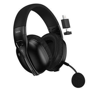 Навушники ігрові безпровідні накладні з мікрофоном HOCO W114 Magic 4в1 Bluetooth5.4 / 2.4G / AUX