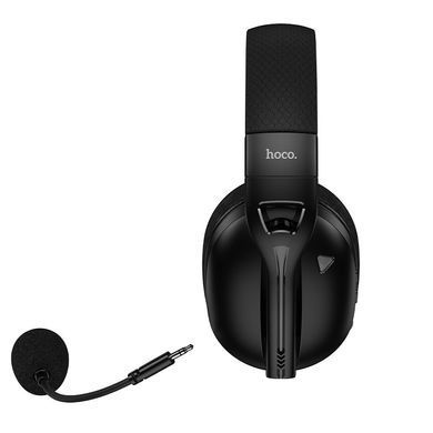 Навушники ігрові безпровідні накладні з мікрофоном HOCO W114 Magic 4в1 Bluetooth5.4 / 2.4G / AUX