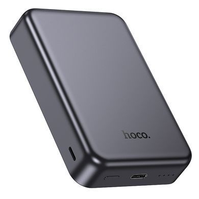 Павербанк 20Вт із зарядкою MagSafe 10000mAh HOCO J160A Type-C Сірий