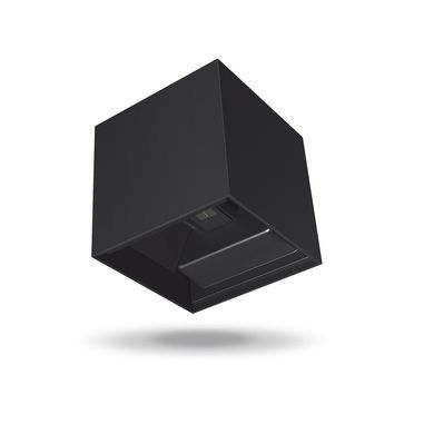 Архітектурний LED світильник VIDEX |6W, 2700K, AC220V-240V, IP54| Чорний VL-AR04-062B