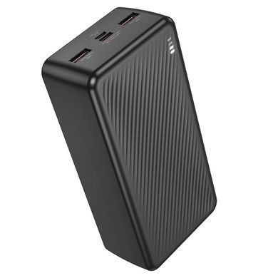 Павербанк повербанк 30000mAh зі швидкою зарядкою 22.5W BOROFONE BJ56B 2USB, 1Type-C Чорний