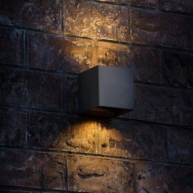 Архітектурний LED світильник VIDEX |6W, 2700K, AC220V-240V, IP54| Чорний VL-AR04-062B