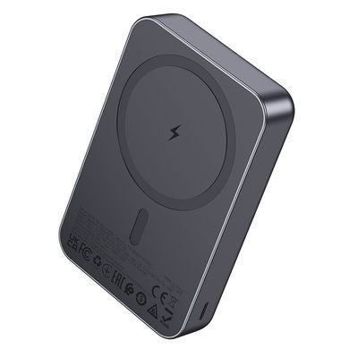 Павербанк 20Вт із зарядкою MagSafe 10000mAh HOCO J160A Type-C Сірий