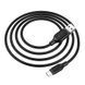 Кабель для зарядки MicroUSB Android BOROFONE BX42 1m 2.4A Чорний