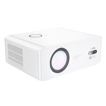 Безпровідний WiFi/Bluetooth проектор HOCO DT3 1920*1080P, 1.5 м, 52-220" Білий