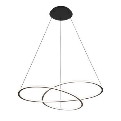 Стельовий LED світильник VIDEX DECORA 110W, 2700-6000K, 220V Чорний VL-CLD-989-BK
