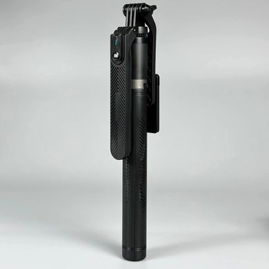 Трипод-монопод для селфі з пультом ДК P205 Aluminum на штативі 1.8м Bluetooth Чорний 58091