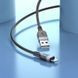 Кабель для зарядки телефона 2м Apple iPhone USB-Lightning HOCO X109 Energy 2.4А Черный