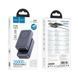 Павербанк 20Вт із зарядкою MagSafe 20000mAh HOCO J160B Type-C Сірий