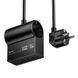 Подовжувач мережевий переноска 1.5м на 2 розетки + 1USB + 3Type-C HOCO AC34 PD70W, EU,GER Чорний