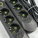 Подовжувач мережевий переноска 4м на 3 розетки + 3USB UA Power F03U мережевий фільтр з USB 45295