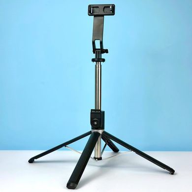 Штатив-трипод 2.2м для камери Gopro або телефону з пультом ДУ P220 Bluetooth Чорний 45586