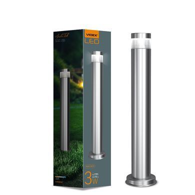Архітектурний LED світильник VIDEX |3W, 2700K, AC220V-240V, IP54| Сірий VL-AR05-03062S