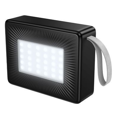 Павербанк 50000mAh зі швидкою зарядкою 22.5W та ліхтарем HOCO J166 3USB, 2Type-C Чорний