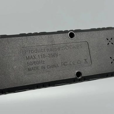 Подовжувач мережевий переноска 6м на 3 розетки + 3USB UA Power F43U мережевий фільтр з USB 48630