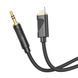 Аудіокабель Lightning to AUX 1м HOCO UPA30 3,5mm Чорний 49594