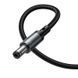 Кабель 1м Type-C &ndash; DC 5.5 мм 12V 1A HOCO X129 кабель для роутера кабель для камери, Чорний