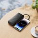 Павербанк 10000 повербанк 10000 mAh BOROFONE BJ84 повер банк 10000 power bank для роутера павер банк з кабелями чорний