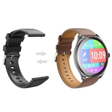 Смарт годинник Smart Watch з підтримкою дзвінків HOCO Y22 Чорний