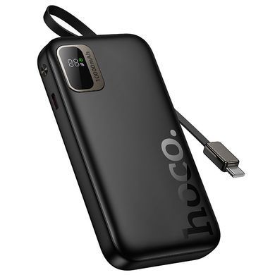 Павербанк 10000 повербанк 10000 з швидкою зарядкою PD20W HOCO Q51 power bank з кабелем Type-C павер банк 10000