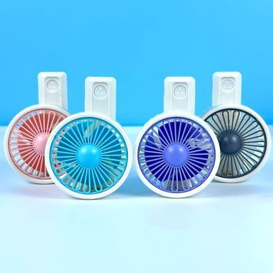Портативний вентилятор ZB115 Mini-складний з акумулятором 3 режими,14.5см Чорний