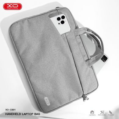 Сумка для ноутбука, гаджетів XO CB01 до 14" Сірий