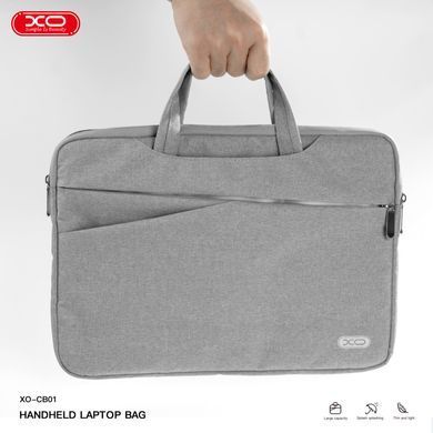 Сумка для ноутбука, гаджетів XO CB01 до 14" Сірий