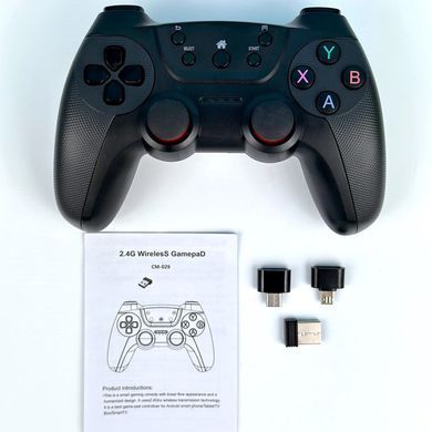 Універсальний ігровий безпровідний джойстик Game Pad CM-029 Чорний 47718