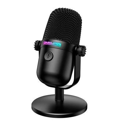 Професійний ігровий мікрофон ONIKUMA M830 з RGB-підсвіткою |USB/Type-C| Чорний
