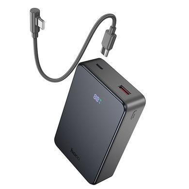 Павербанк 20000mAh зі швидкою зарядкою 22.5W та кабелем Type-C-Type-C HOCO J170A 2Type-C, 1USB Сірий