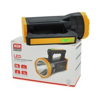 Ліхтар акумуляторний ручний XO YH02 1200mAh Чорний
