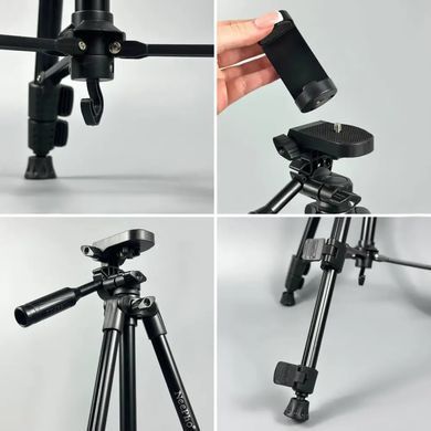 Штатив-трипод для телефону 136см трипод для смартфона NeePho NP-3180 тримач для телефону на штатив 44760