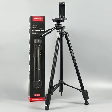 Штатив-трипод для телефону 136см трипод для смартфона NeePho NP-3180 тримач для телефону на штатив 44760